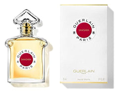 Guerlain Samsara bottle 2.5oz, ideal for daily wear and elevated special-occasion fragrance.