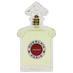 Guerlain Samsara bottle top view highlights timeless luxury for daily rituals