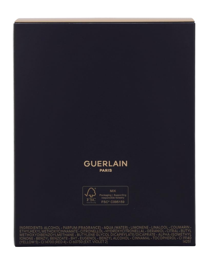 Guerlain Shalimar Paris 1925 bottle design signals heritage and premium craftsmanship.