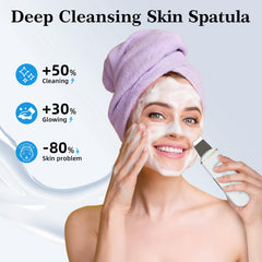 GUGUG Pore-cleanser close-up with silicone head for gentle exfoliation.