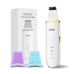 GUGUG Skin Scrubber front view highlighting deep cleansing potential.
