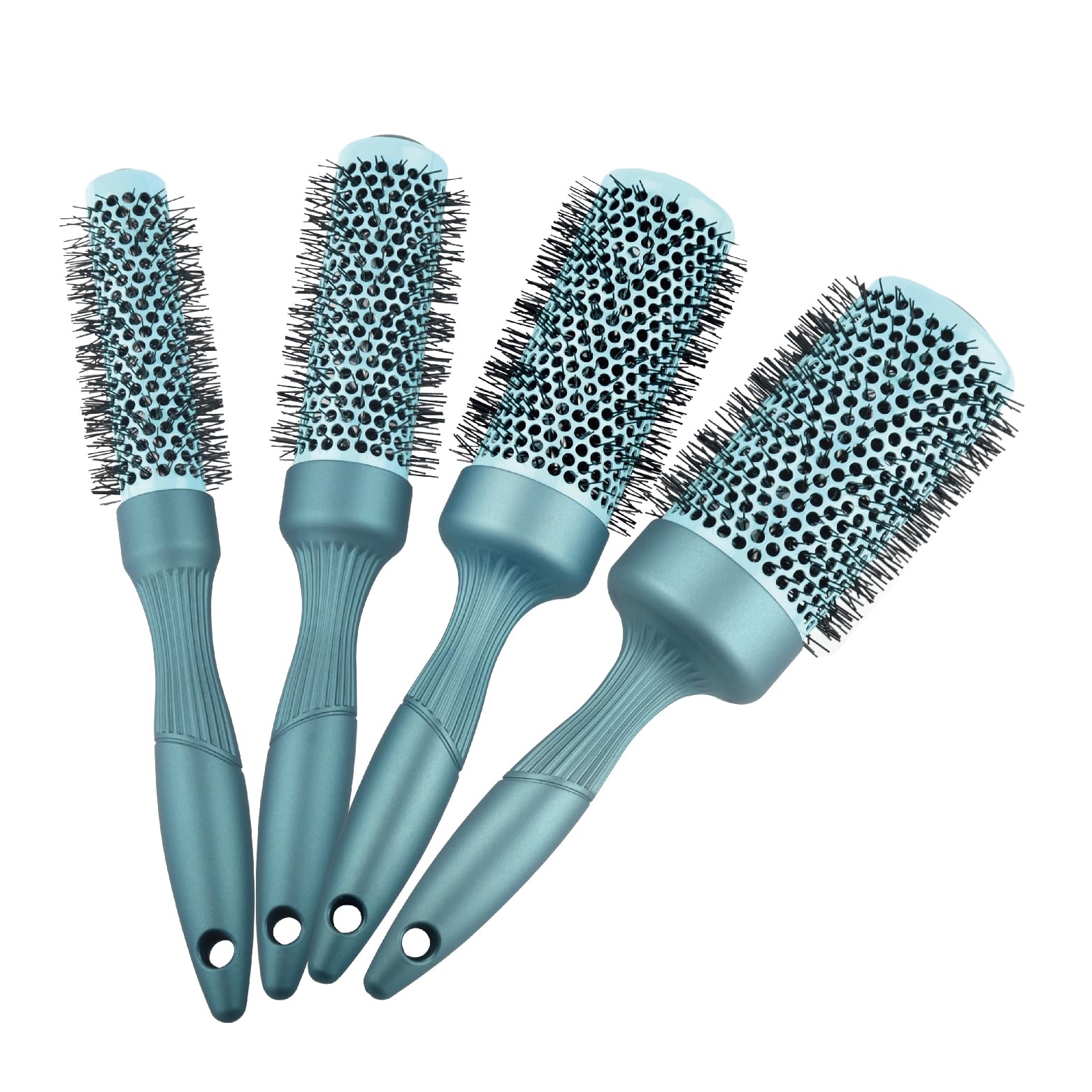 Gulrear heat-resistant handle round brush stays cool during styling