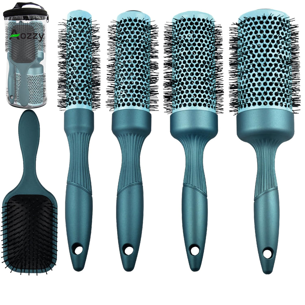 Gulrear round brush 25mm for voluminous blowouts with salon control