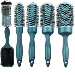 Gulrear round brush 25mm for voluminous blowouts with salon control