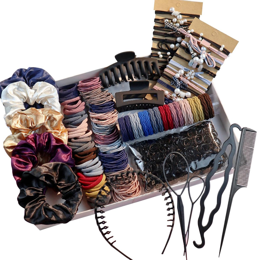 GUOXI ponytail holders for secure, gentle daily wear.