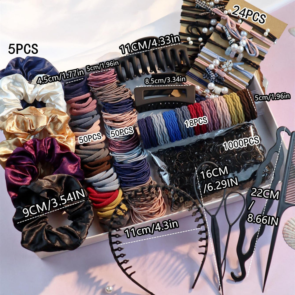 GUOXI scrunchies multicolor offer vibrant styling options.