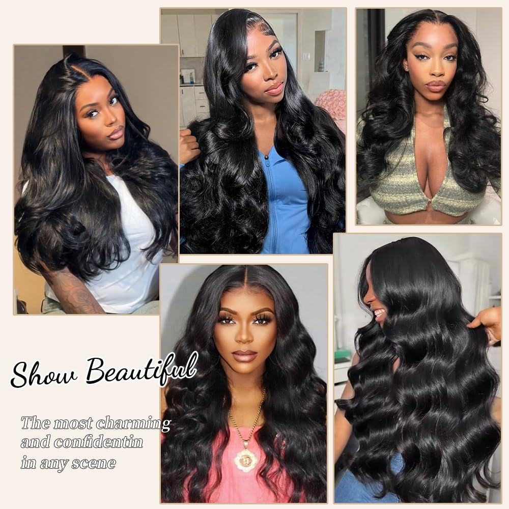 Gurdan 13x6 deep-parting lace frontal enables versatile styling options.