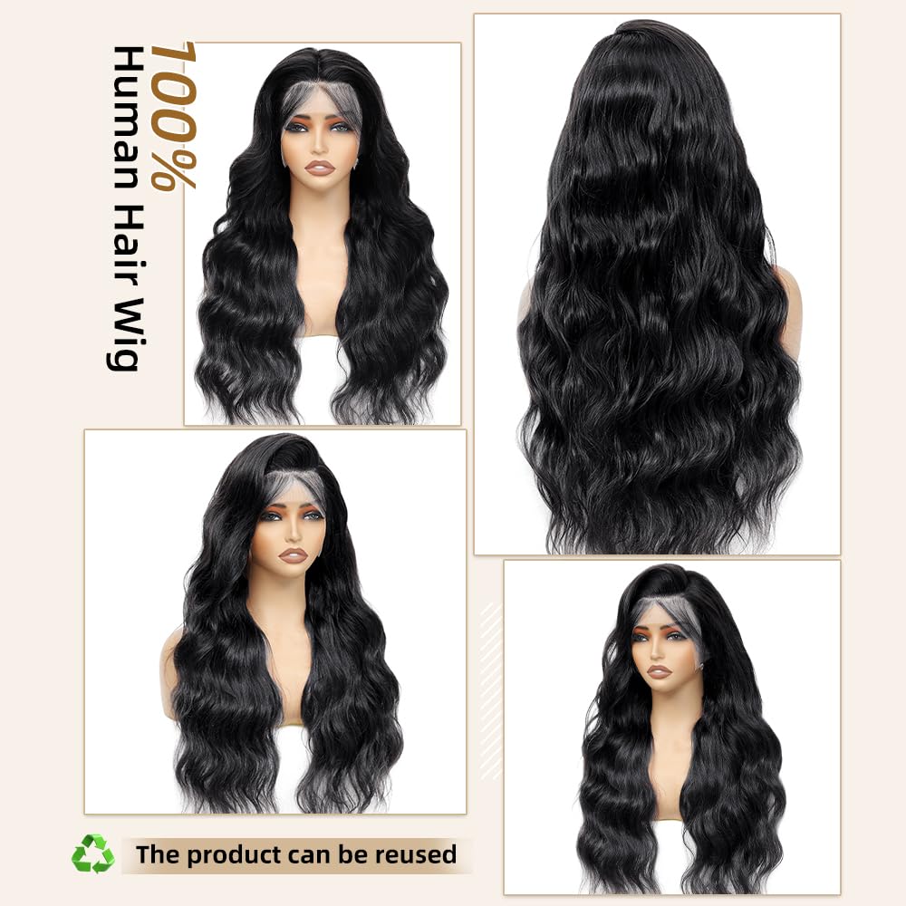 Gurdan body-wave wig with 200 density for full, bouncy volume.