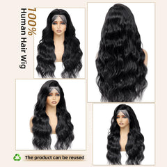 Gurdan body-wave wig with 200 density for full, bouncy volume.
