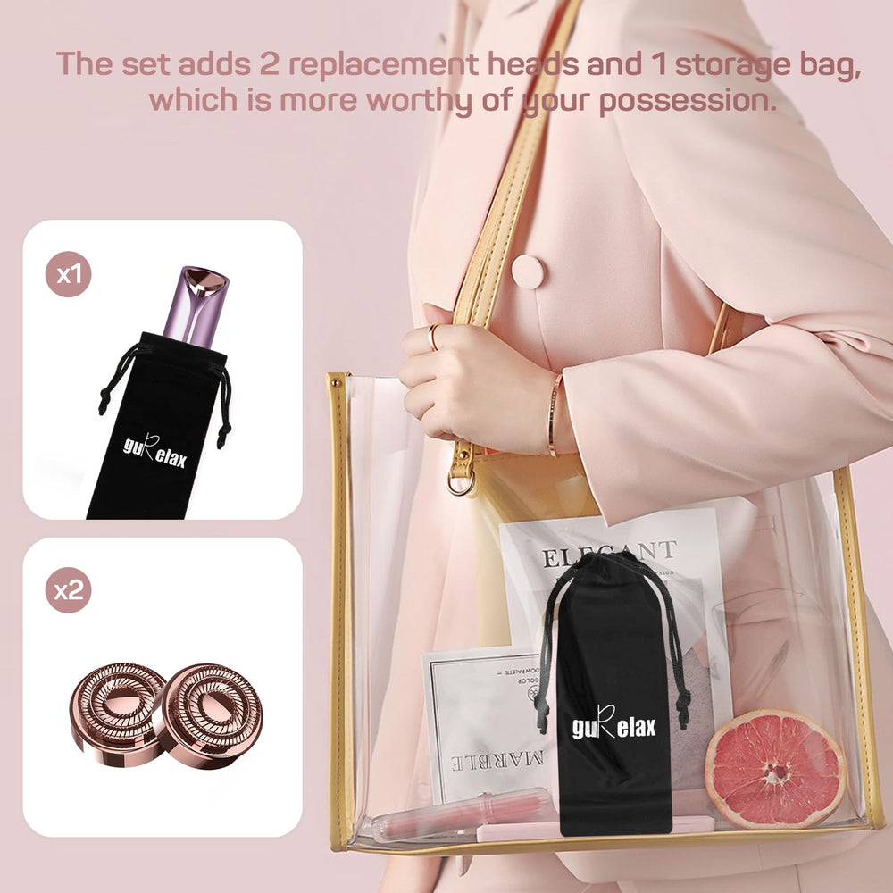 Gurelax compact design shown for travel and on-the-go grooming