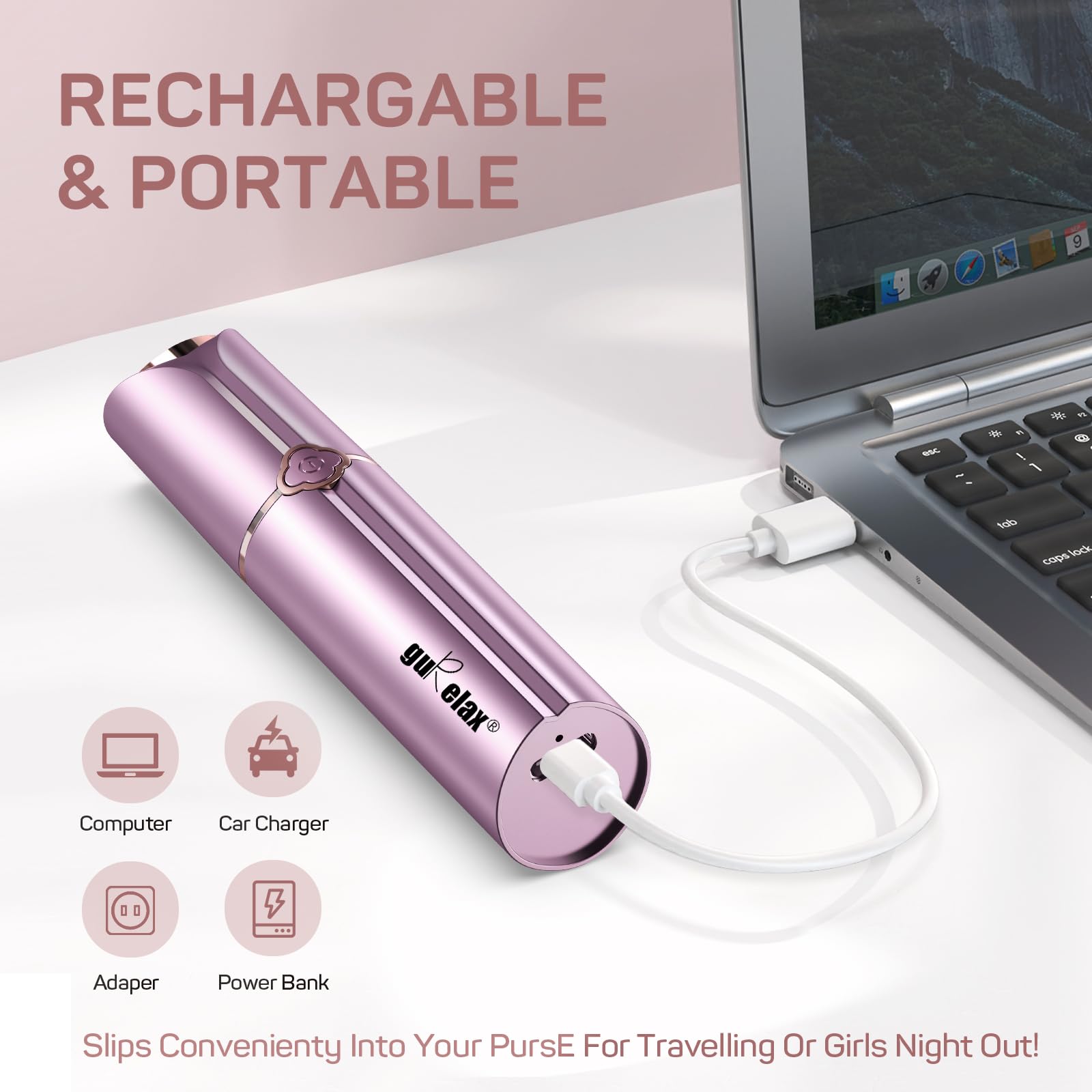 Gurelax USB-C charging enables ready-to-use anytime