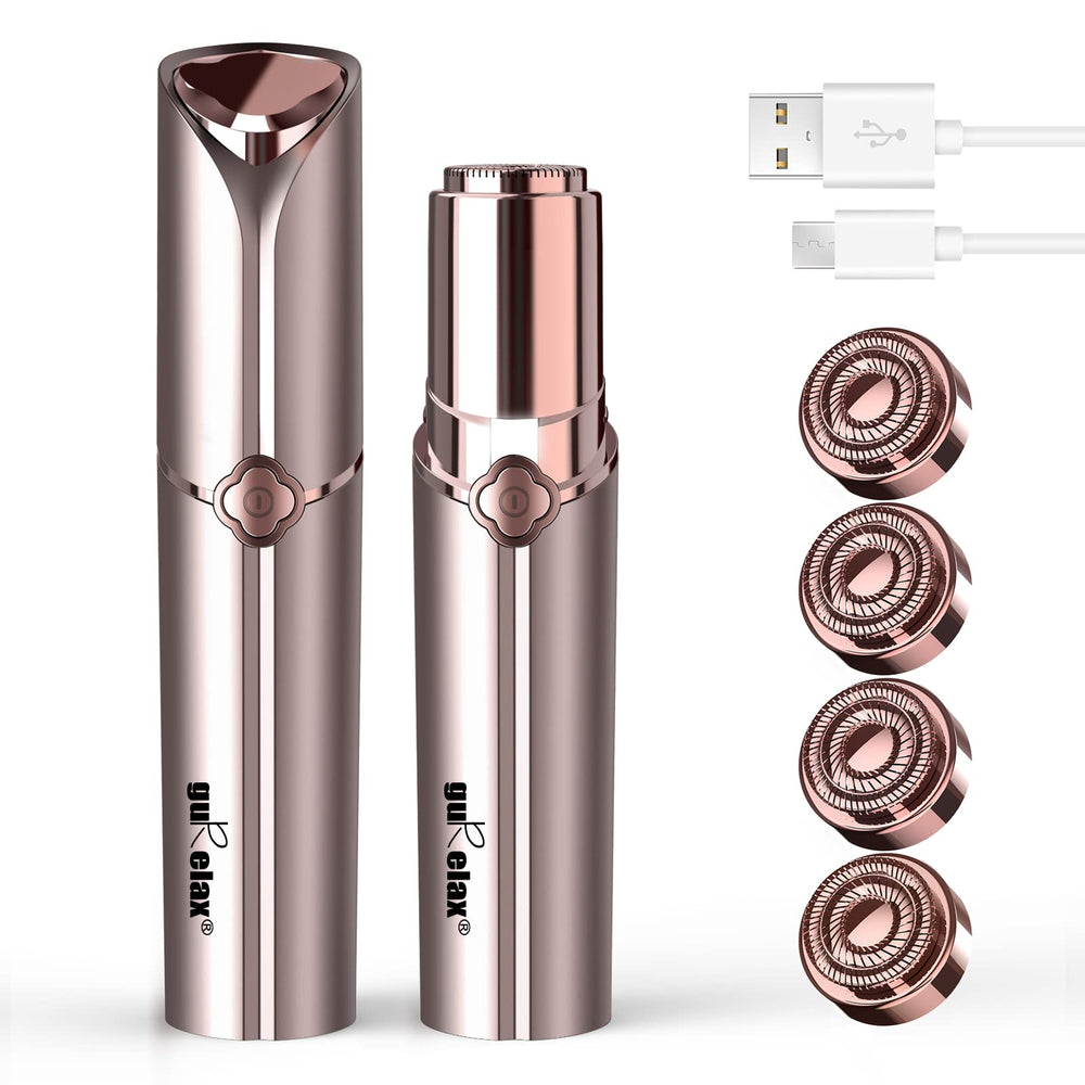 Gurelax hair removal device compact design for precise on-the-go grooming.
