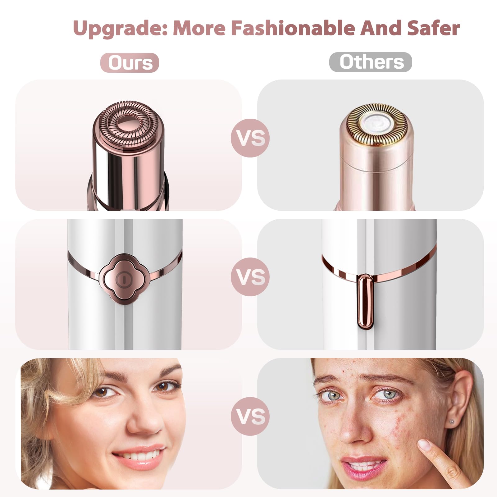 Gurelax horizontal cutting heads detail emphasizes broader contact for quick trimming