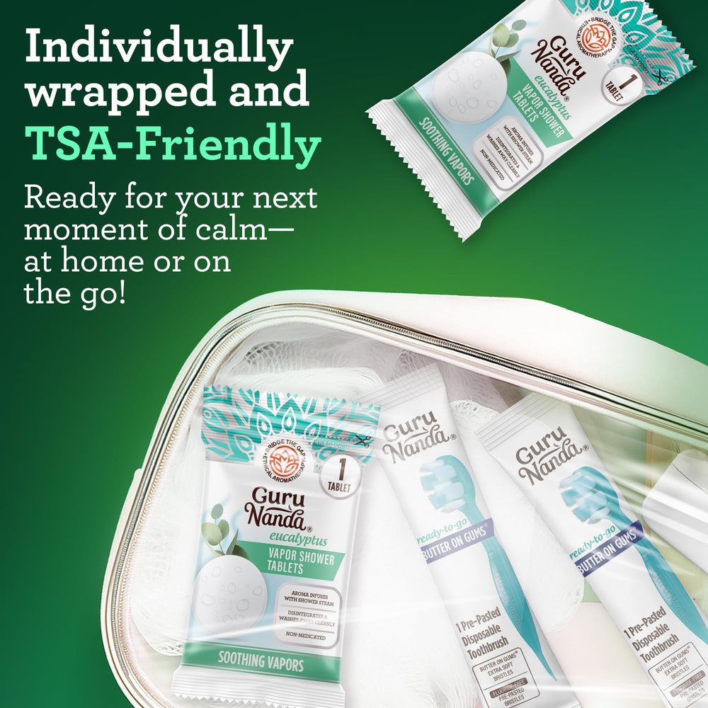 GuruNanda gift-ready shower tablets ideal for gifting occasions.