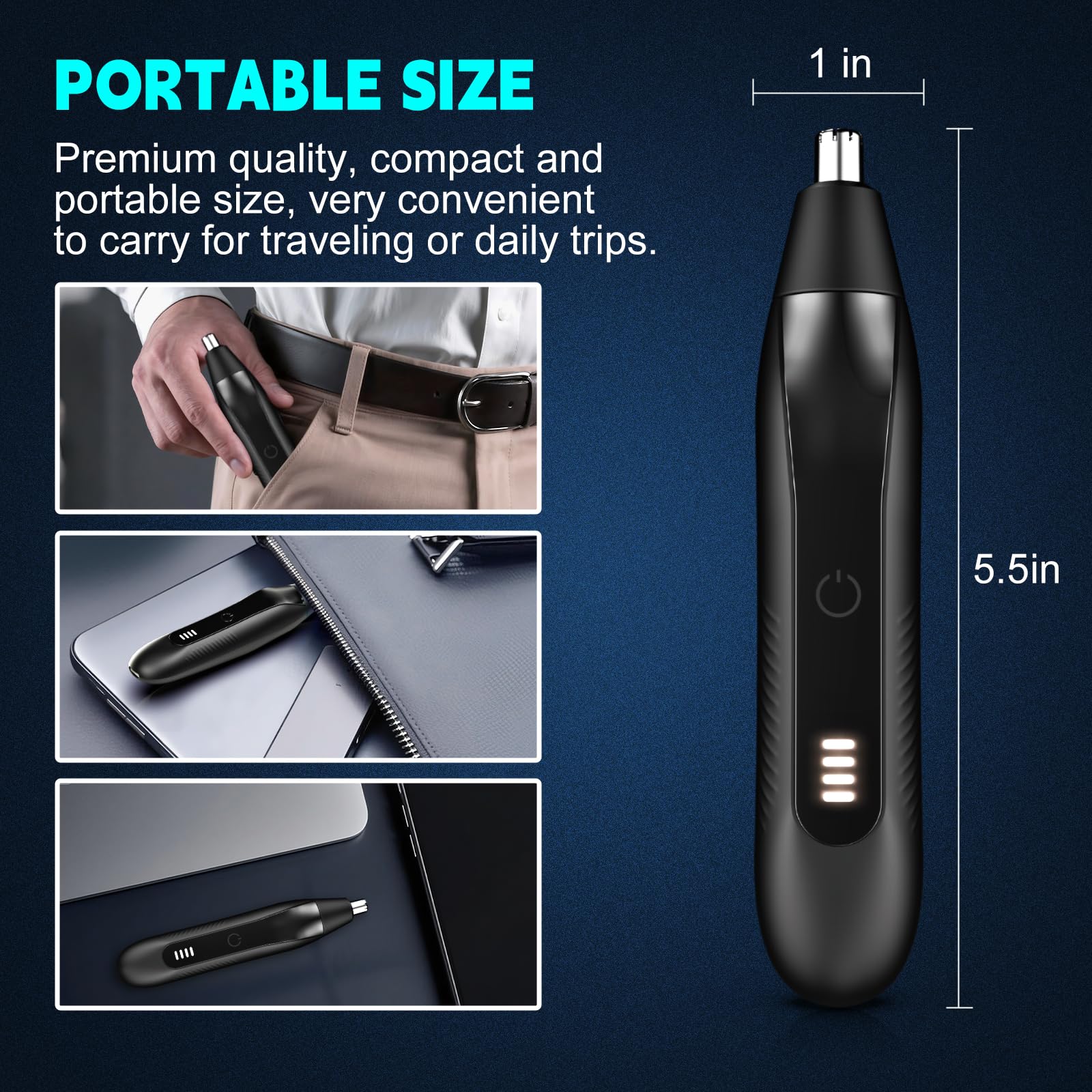 Guryo IPX7 waterproof design suitable for shower use