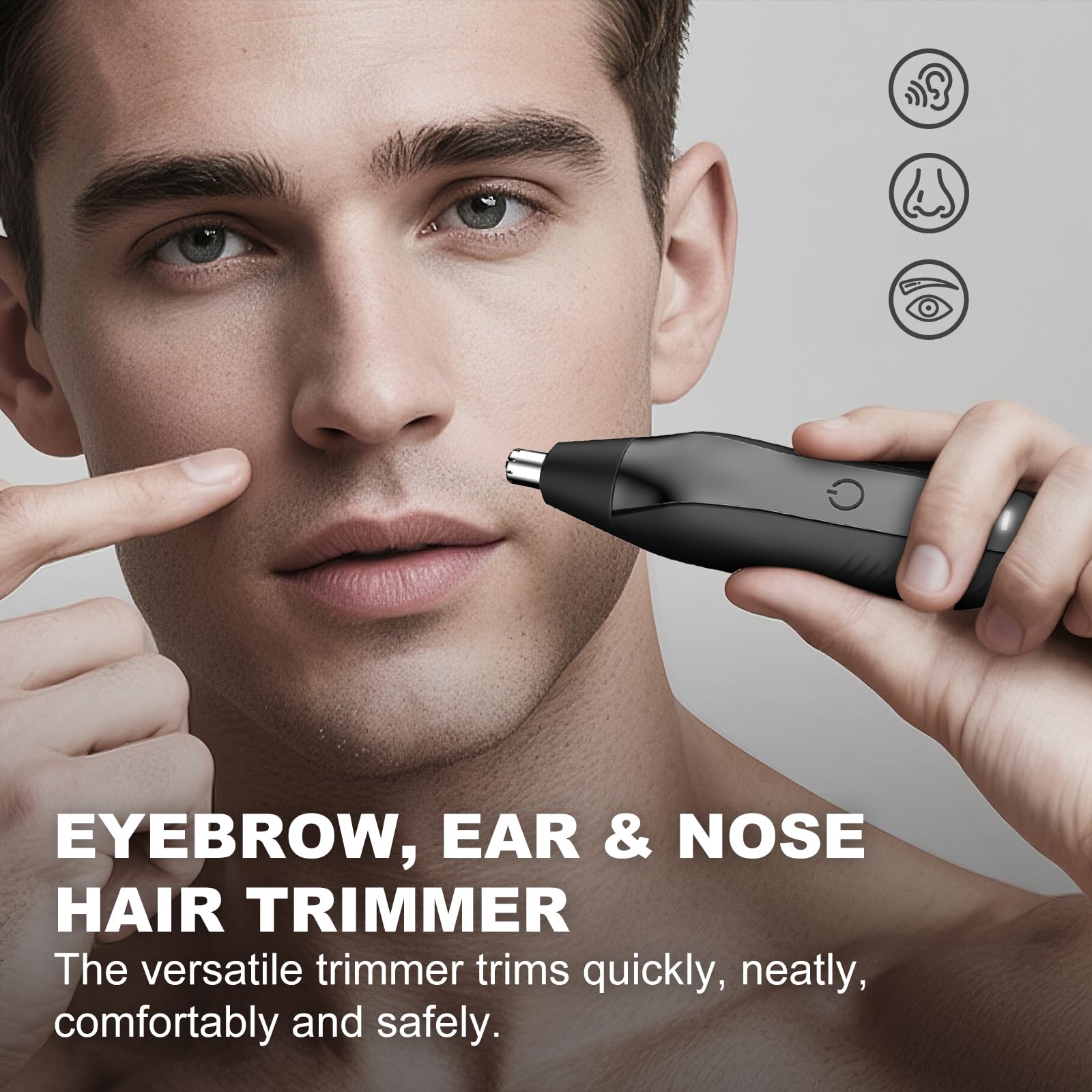 Guryo Type-C rechargeable grooming tool ready to charge anywhere