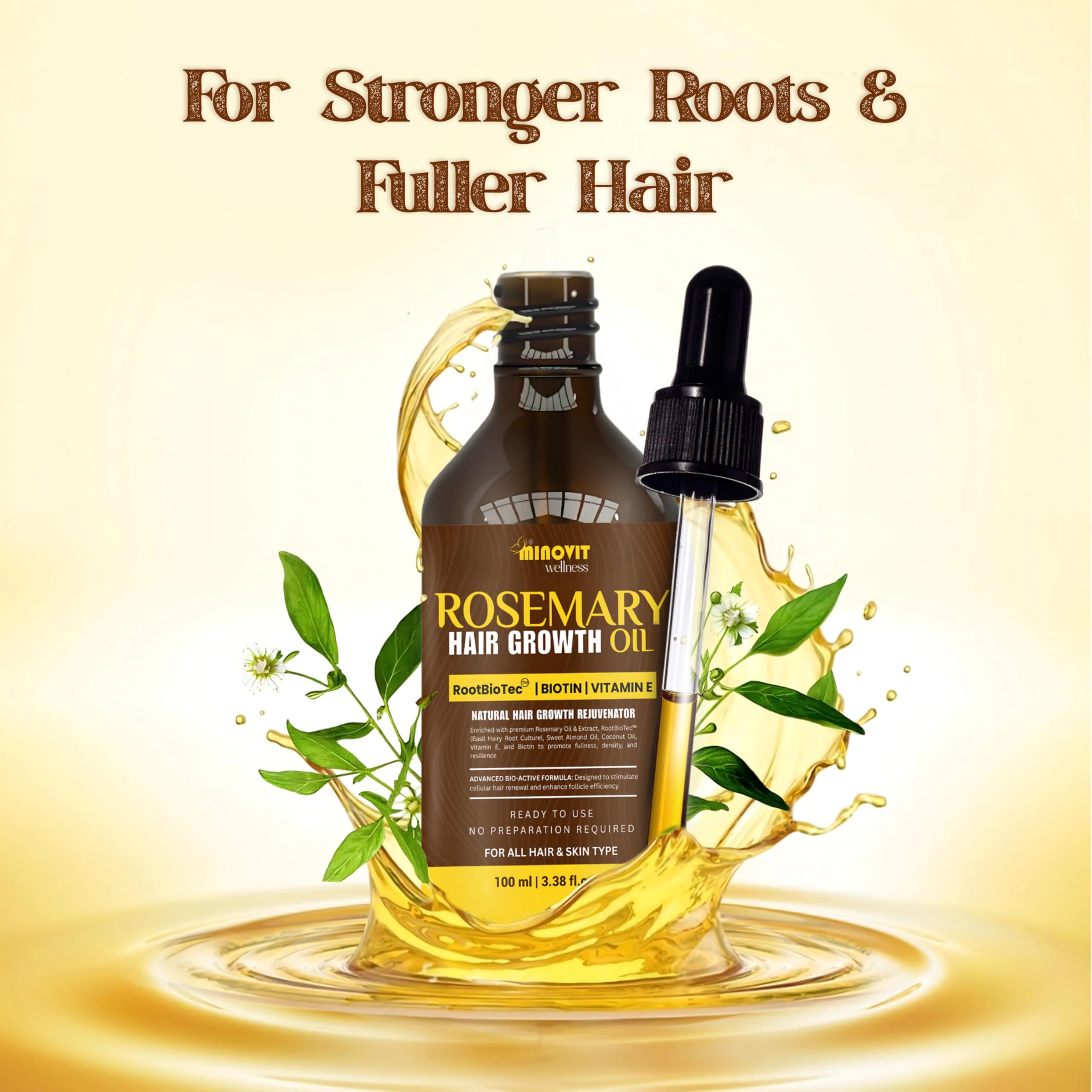 Gutaderme Rosemary Oil is color-treated safe with vegan, cruelty-free formula.