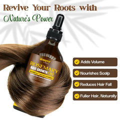 Gutaderme Rosemary Oil shows a lightweight, fast-absorbing texture suitable for all hair types.