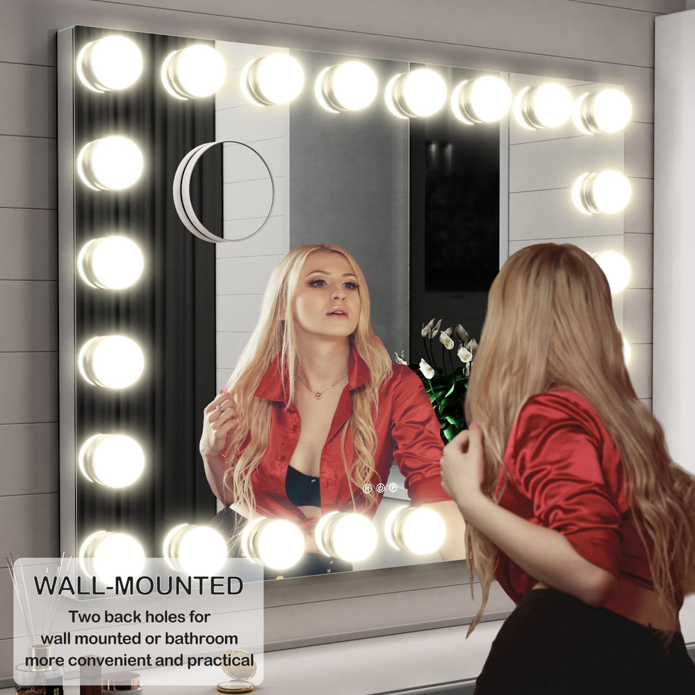 Gvnkvn copper-free silver coating CRI90 highlights high-definition reflection for precise makeup