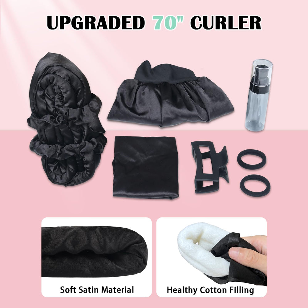 Gwabee satin hair bonnet for sleep protects and comforts hair