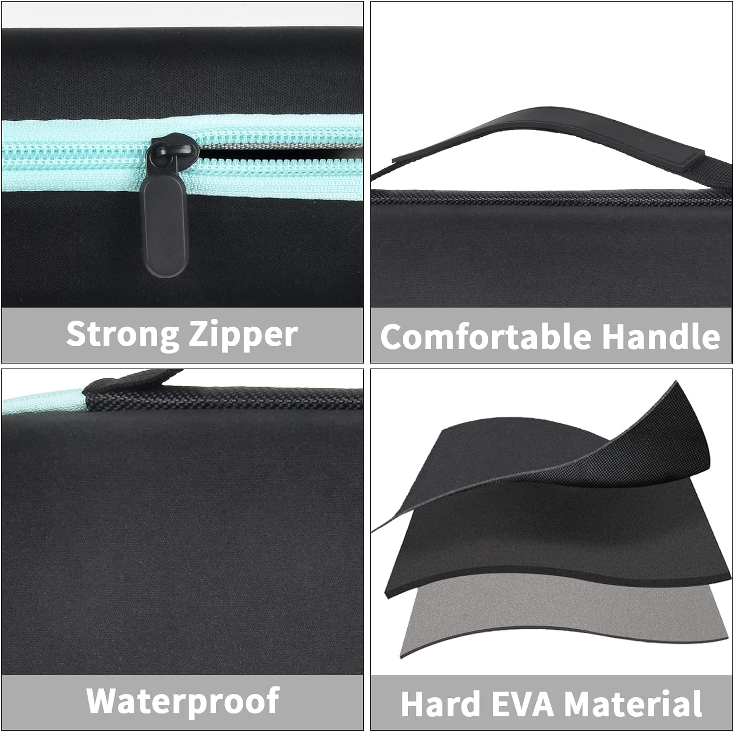 GWCASE detachable sponge base enables customization for storage needs.