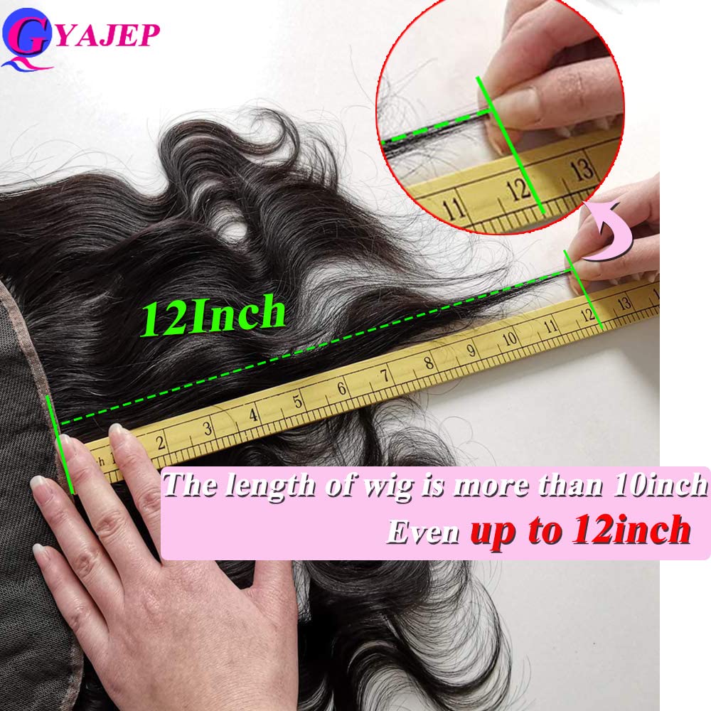 GYAJEP natural hairline with baby hair demonstrates realism and easy blends.