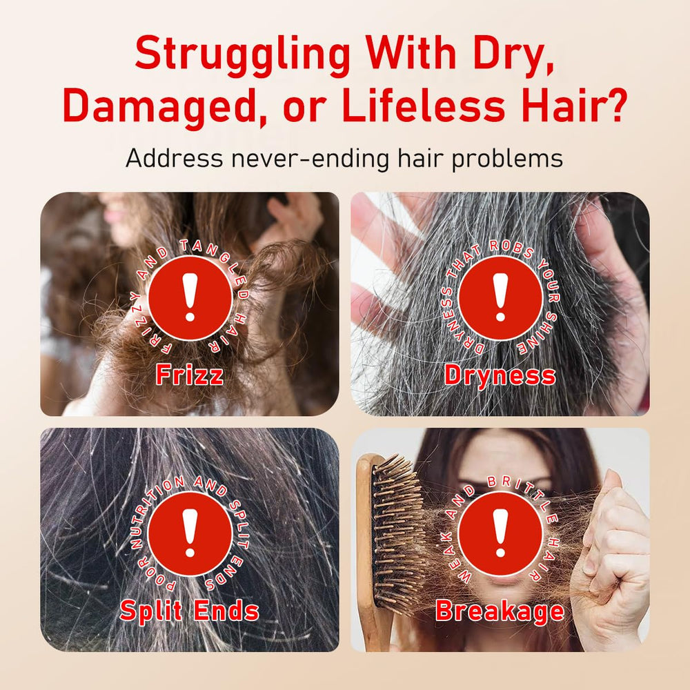 Gypsophila Batana Oil Conditioner swatch demonstrates frizz control and natural shine.