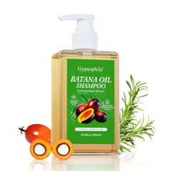 Gypsophila Batana Oil Shampoo bottle front showing nourishing care