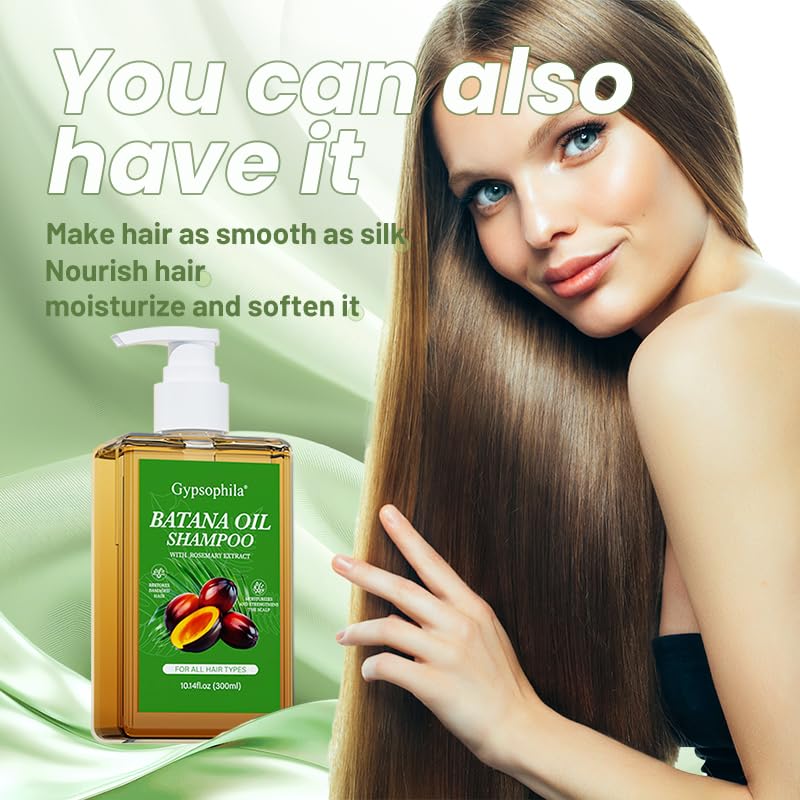 Gypsophila brand logo on bottle conveys trusted hair care