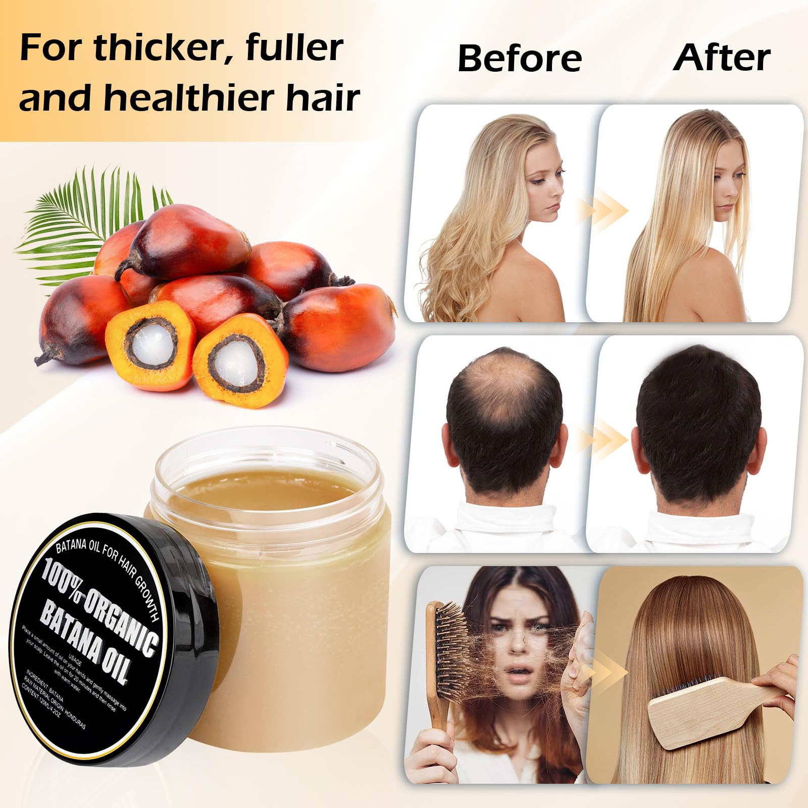 Gzarcwvn Batana oil with Moringa used as scalp rejuvenation ritual.