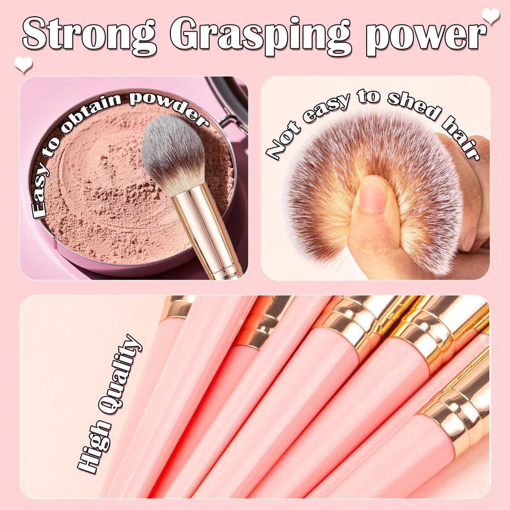 GZIXBDA 20 brush types cover foundation, powder, eyes and blush