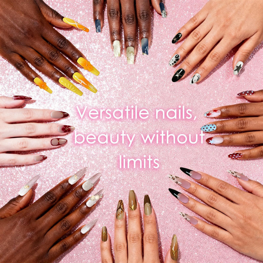 GZIXBDA beginner-friendly set supports gradients glitter and detailed designs