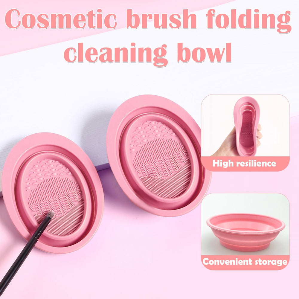 GZIXBDA brush cleaner and velvet bag simplify care and storage