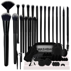GZIXBDA makeup brush set-48pcs provides professional-grade application and flawless complexion