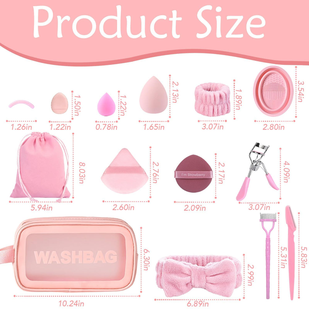 GZIXBDA sponges and puffs blend and set makeup smoothly
