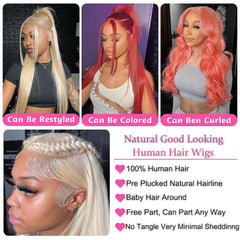 GZX 613 blonde lace wig cap-and-strap ensures quick glueless wear