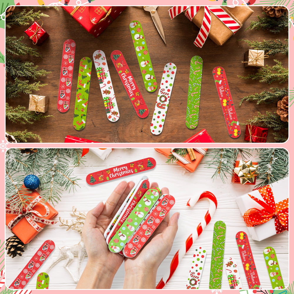 H1vojoxo nail files double-sided design delivers consistent buffing on both sides