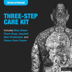 H2Ocean Extreme kit contents laid out for a simple three-step routine