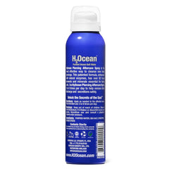 H2Ocean piercing aftercare spray application shot showing quick cleansing between jewelry changes.