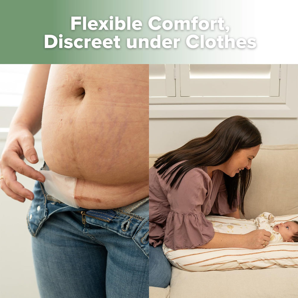 Haakaa C Section Scar Patches application guide helps with easy, comfortable use