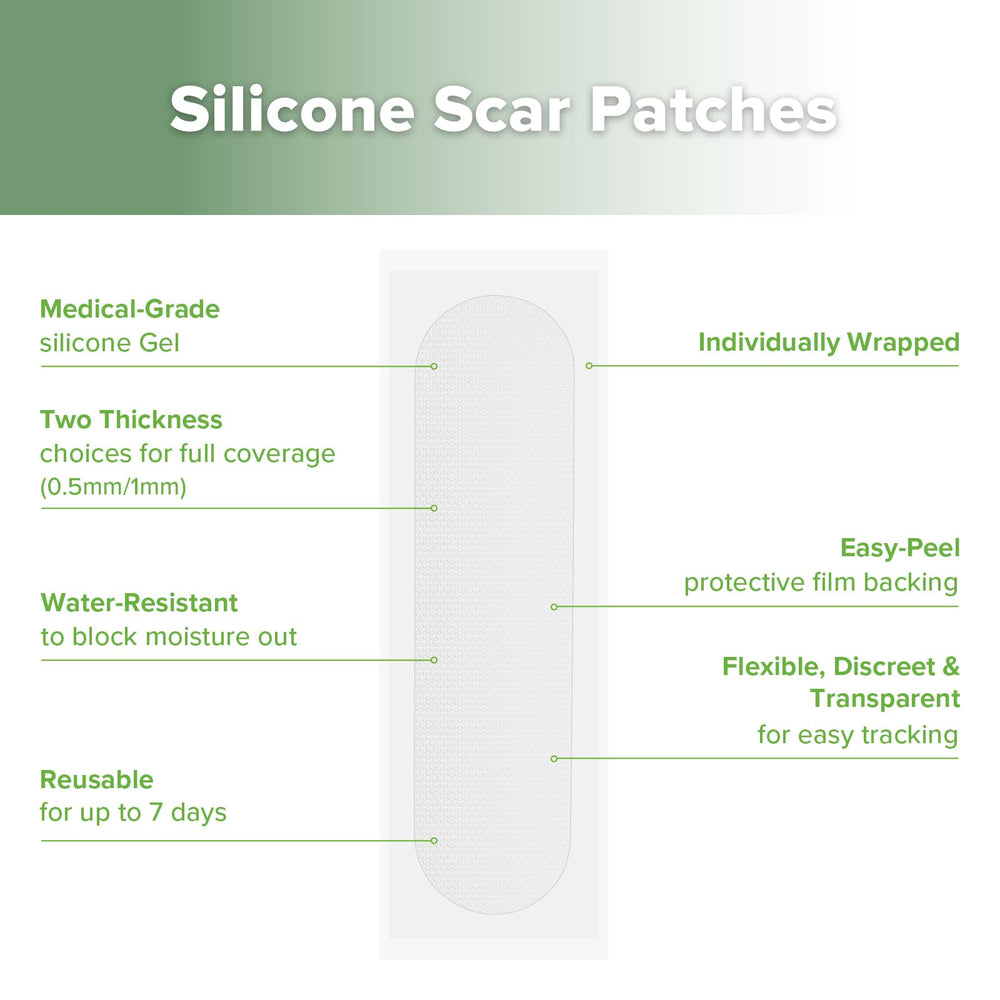 Haakaa C Section Scar Patches soft breathable silicone protects scar area