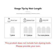 HAARAZ foam during 5-minute application for easy spread