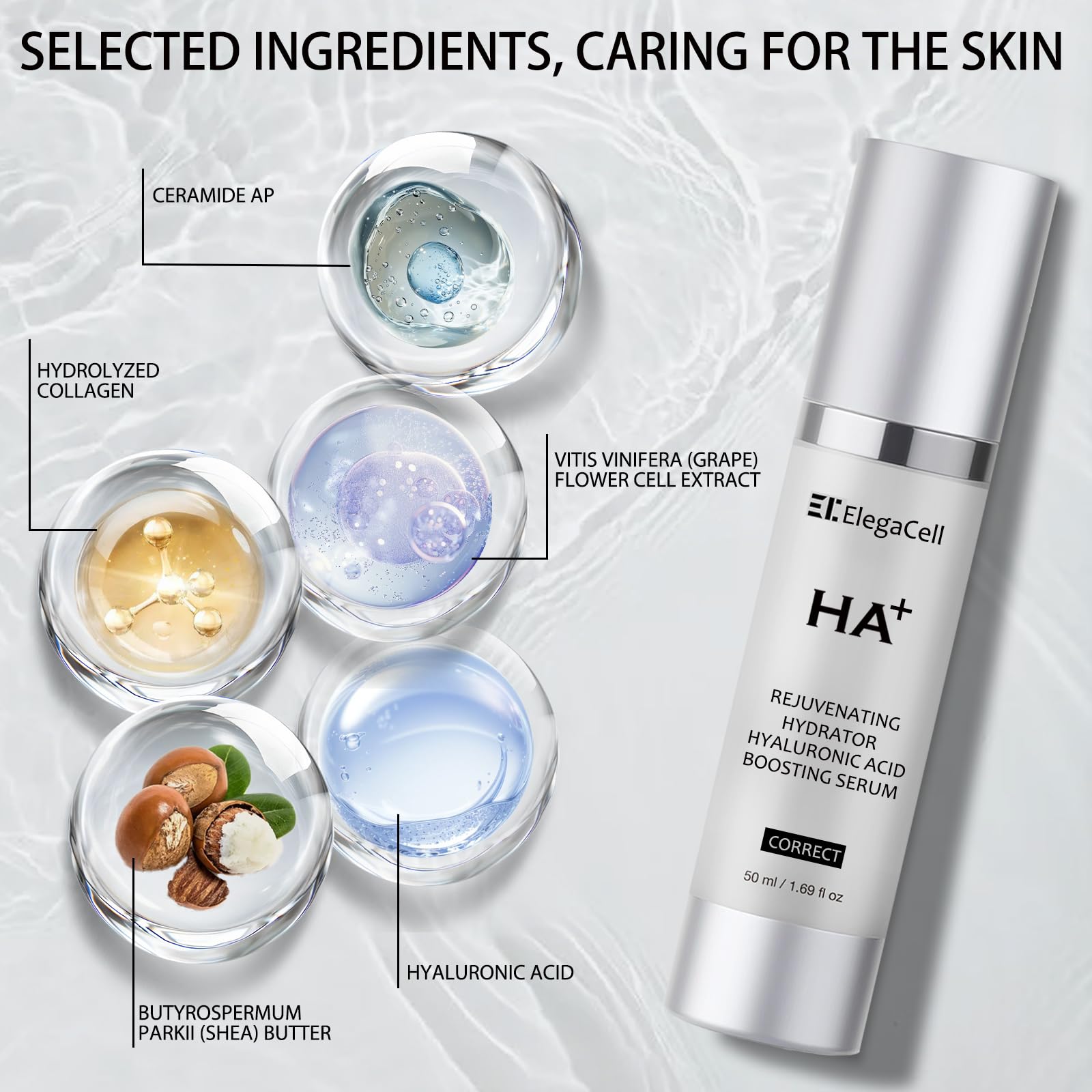 HACIRFE Ceramide shield bottle emphasizes barrier-supporting triple ceramides.