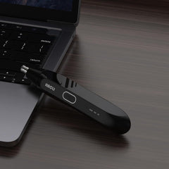 HACLI nose hair trimmer quiet operation at 45dB for discreet grooming