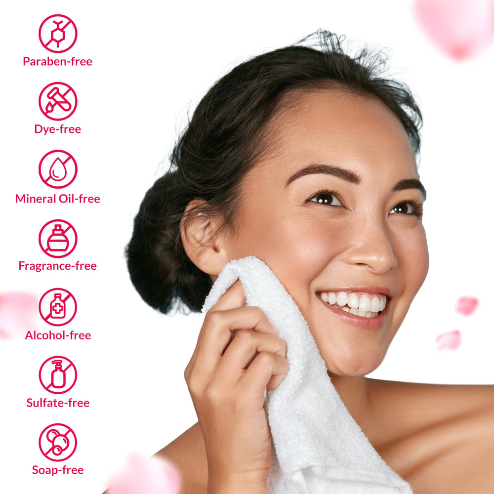Hada Labo Tokyo Gentle Hydrating Cleanser fragrance-free label signals gentle, fragrance-free care.
