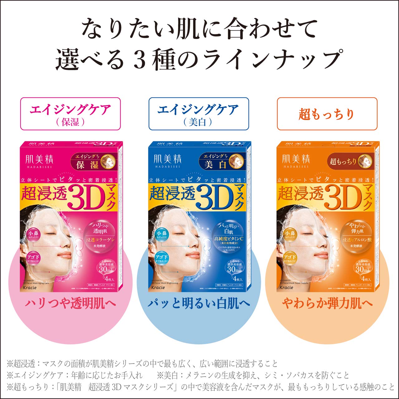 Hadabisei Kracie collagen and royal jelly ingredients indicate rich moisture and skin support.