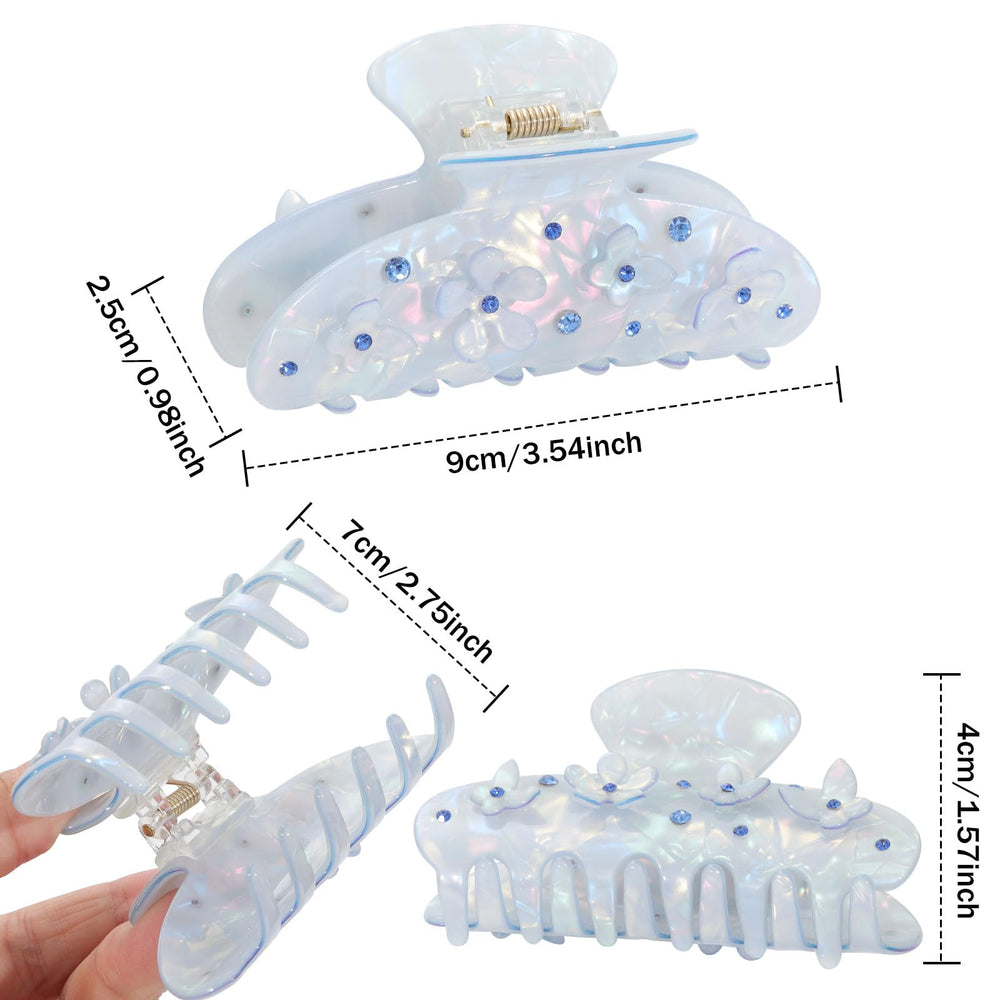 HAIMEIKANG rhinestone detail adds delicate sparkle for dressy looks.
