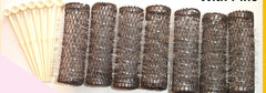 Hair Accessories medium brush rollers and pins create secure, long-lasting curls for all hair types