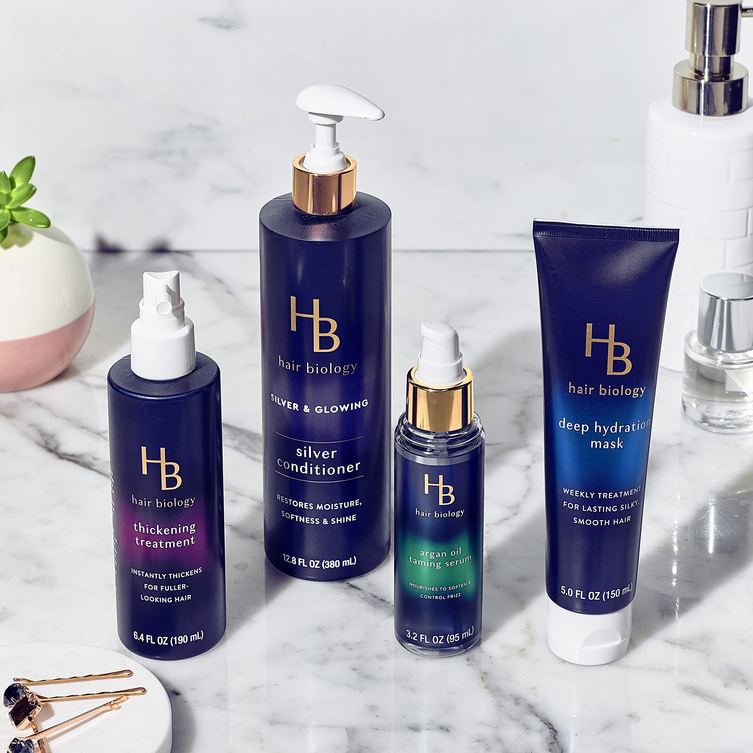 Hair Biology Argan Oil Taming Serum safe for color-treated hair