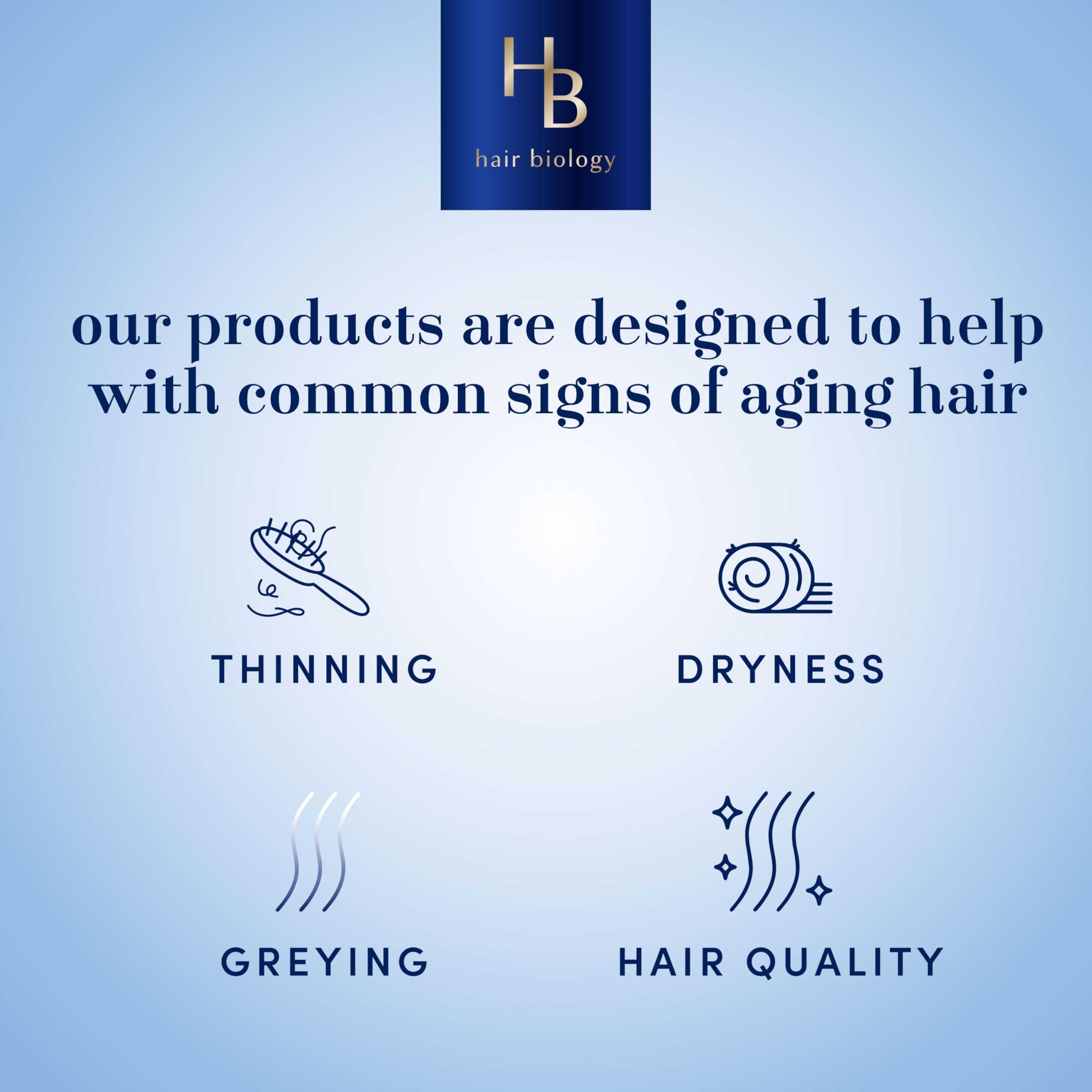Hair Biology Biotin-infused formula close-up on bottle label